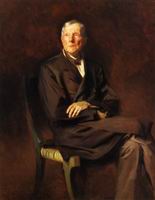 (image for) Handmade Oil painting for home canvas, oil painting framed canvas for living room John Singer Sargenti's art John D Rockefeller